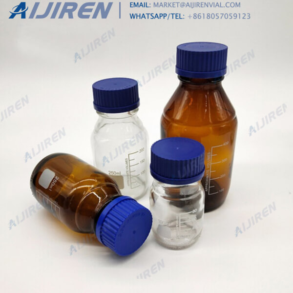 Experiment blue screw cap reagent bottle 500ml Pyrex